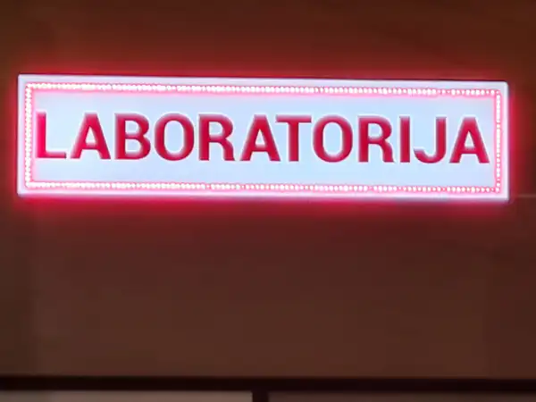 Light box sa LED diodama